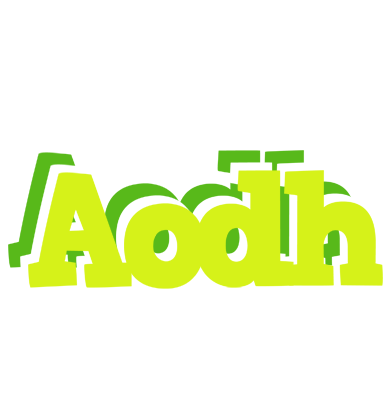 Aodh citrus logo