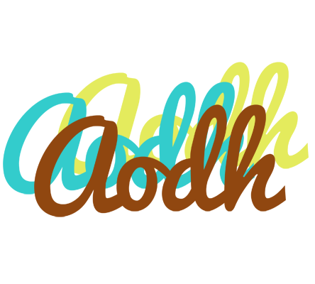 Aodh cupcake logo