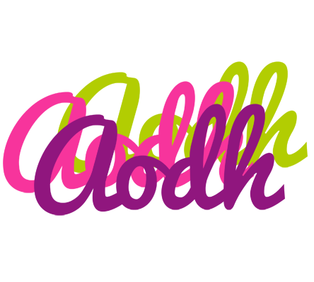 Aodh flowers logo