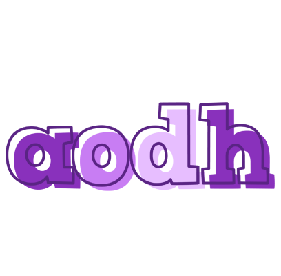 Aodh sensual logo