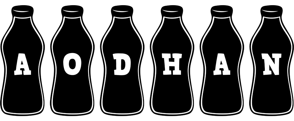 Aodhan bottle logo