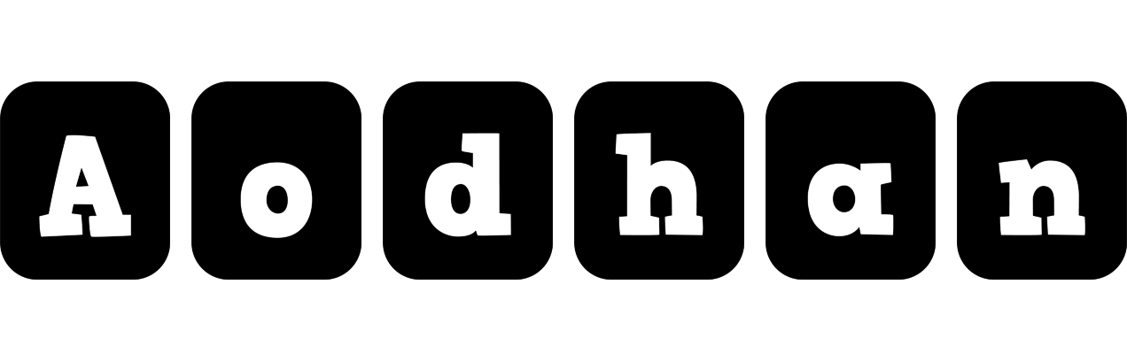 Aodhan box logo
