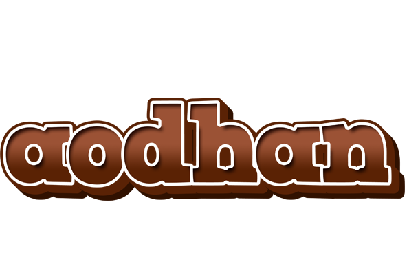 Aodhan brownie logo
