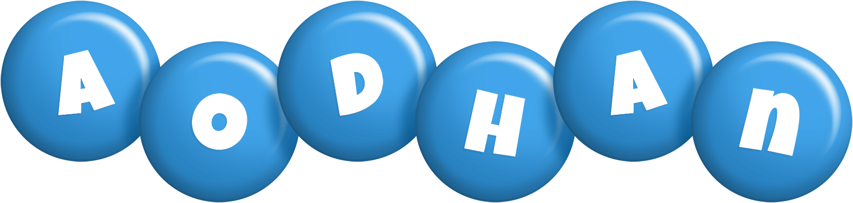 Aodhan candy-blue logo