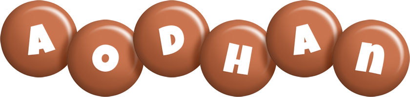 Aodhan candy-brown logo