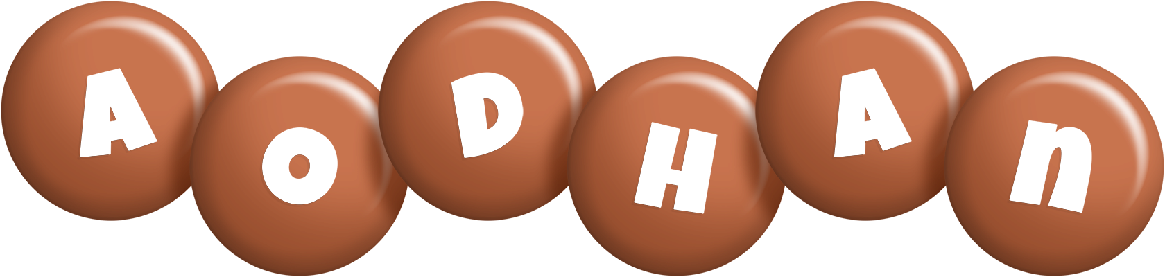 Aodhan candy-brown logo