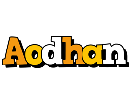 Aodhan cartoon logo