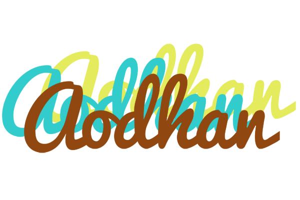 Aodhan cupcake logo