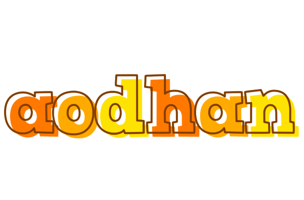 Aodhan desert logo