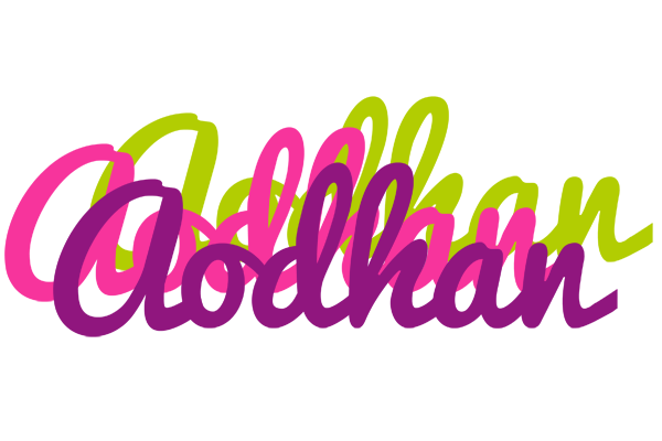 Aodhan flowers logo
