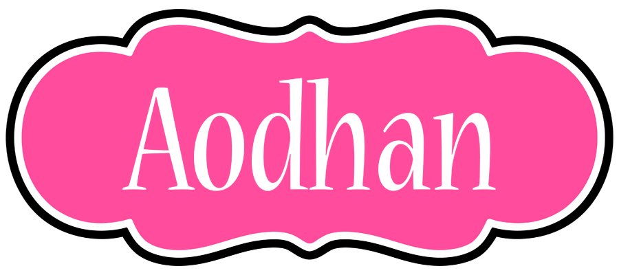 Aodhan invitation logo
