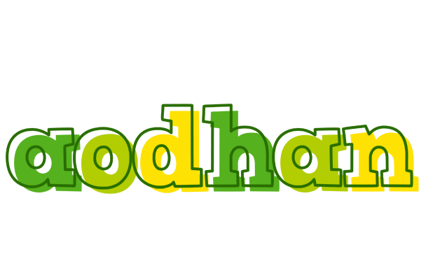 Aodhan juice logo