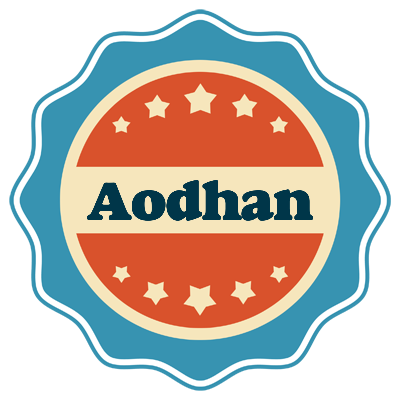 Aodhan labels logo