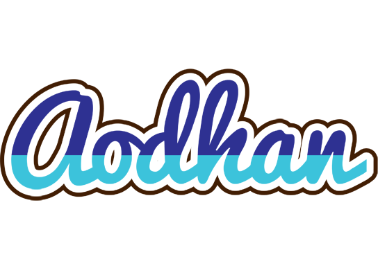 Aodhan raining logo