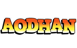 Aodhan sunset logo