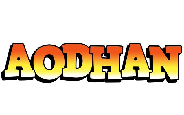 Aodhan sunset logo