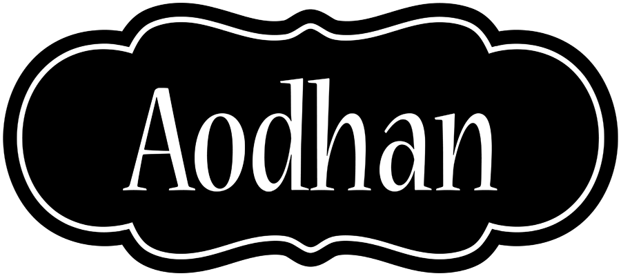 Aodhan welcome logo