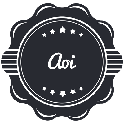 Aoi badge logo