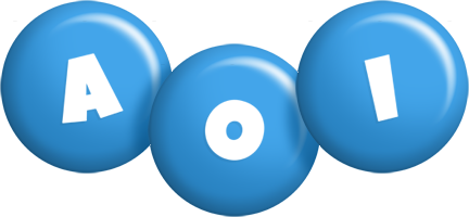 Aoi candy-blue logo