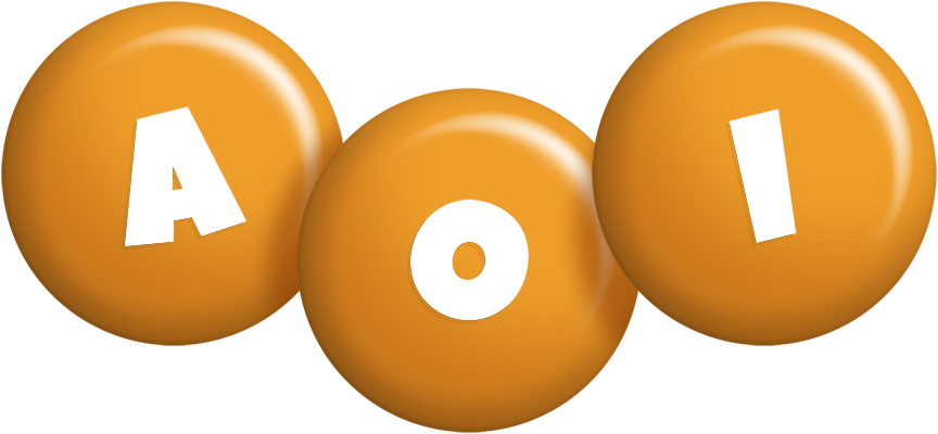 Aoi candy-orange logo