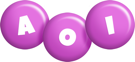 Aoi candy-purple logo
