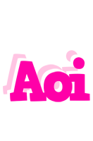 Aoi dancing logo