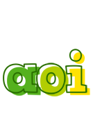 Aoi juice logo