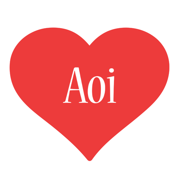 Aoi love logo