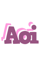 Aoi relaxing logo