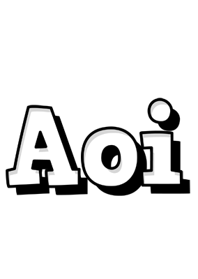 Aoi snowing logo