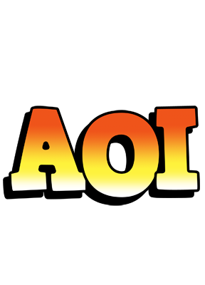 Aoi sunset logo