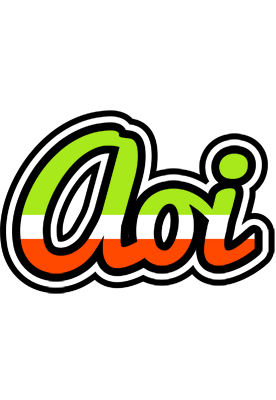 Aoi superfun logo
