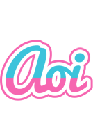 Aoi woman logo