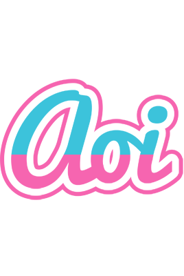 Aoi woman logo