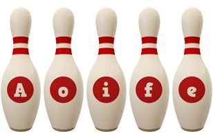 Aoife bowling-pin logo