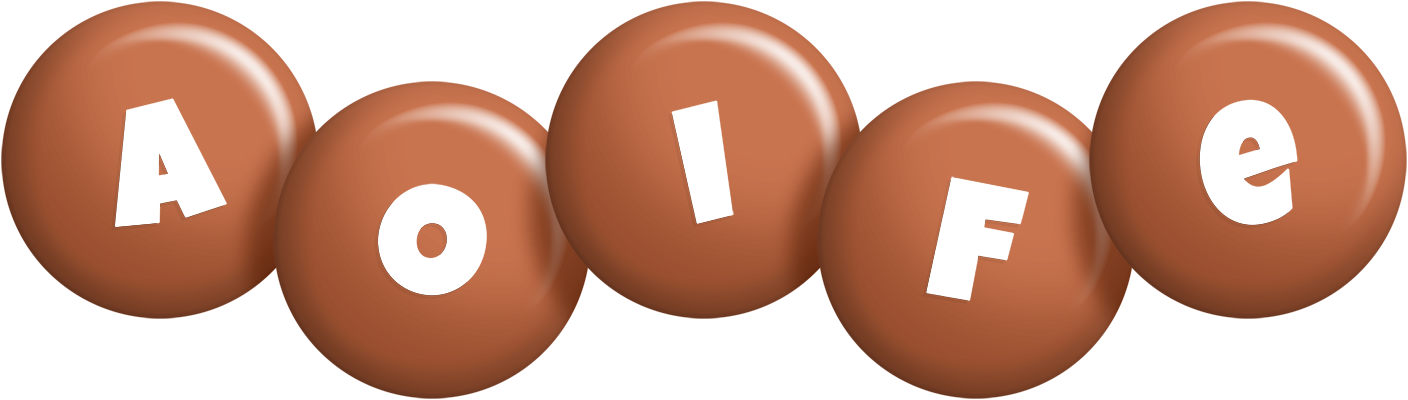Aoife candy-brown logo