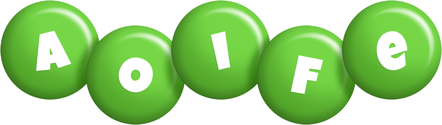 Aoife candy-green logo