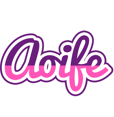 Aoife cheerful logo