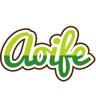 Aoife golfing logo