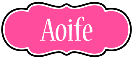 Aoife invitation logo