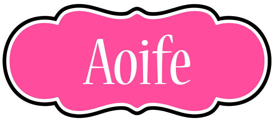 Aoife invitation logo