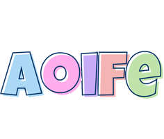 Aoife pastel logo