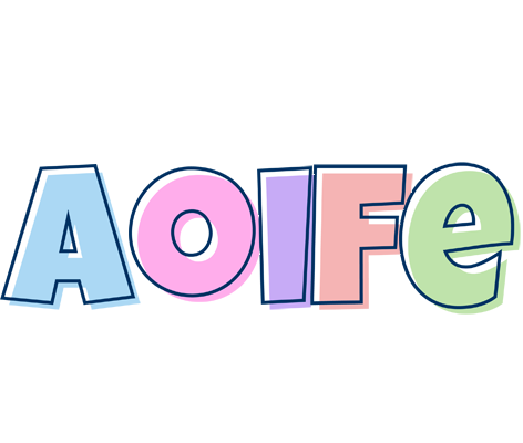 Aoife pastel logo