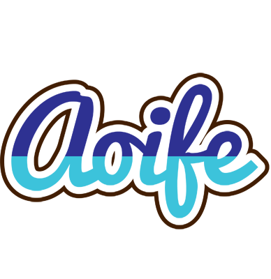 Aoife raining logo