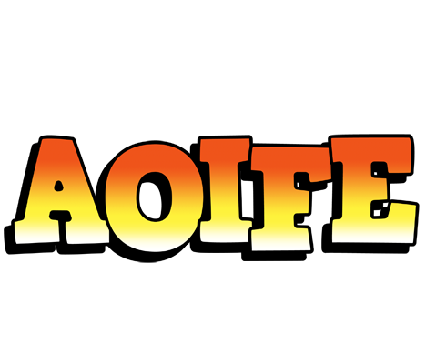 Aoife sunset logo