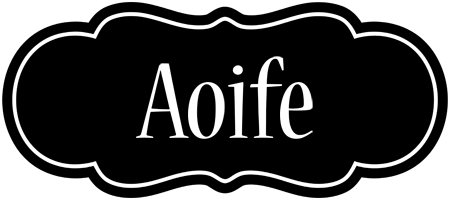 Aoife welcome logo