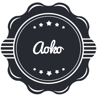 Aoko badge logo