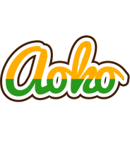 Aoko banana logo