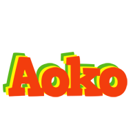 Aoko bbq logo