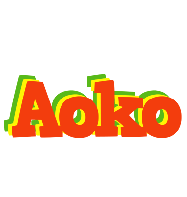 Aoko bbq logo